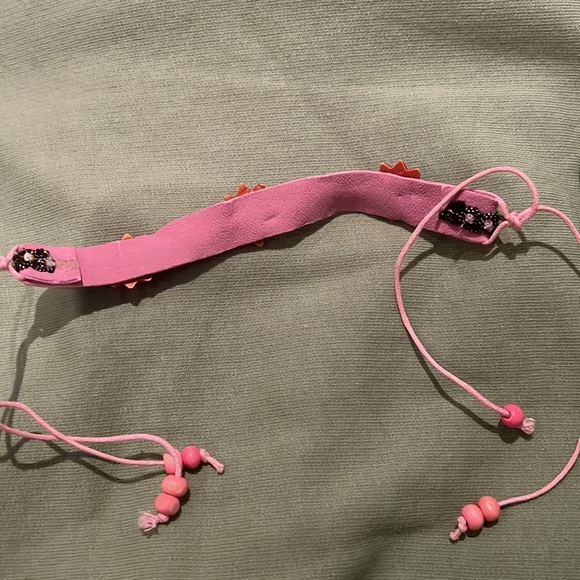 Flowers and stars Soft Material Bracelet - Picture 2 of 2